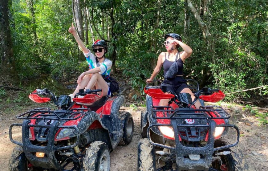 Krabi: ATV adventure On Mountain 45 Minute